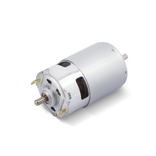 Large torque quickly speed Round Drum dc motor 12v 775